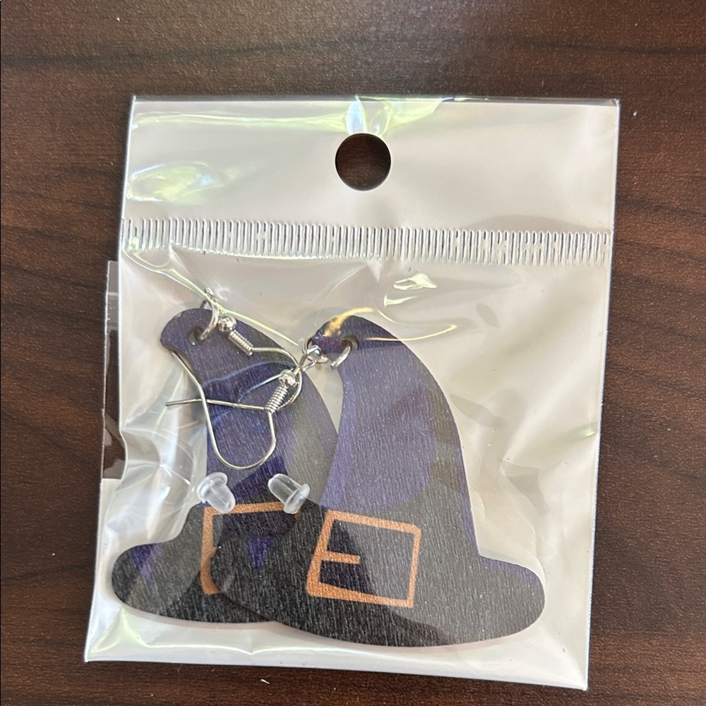 Wooden Halloween Earrings (Choose 1) - Picture 5 of 9